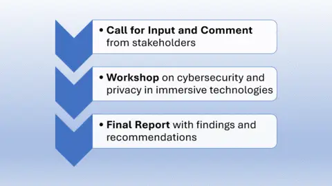 Process for NIST'S immersive tech project