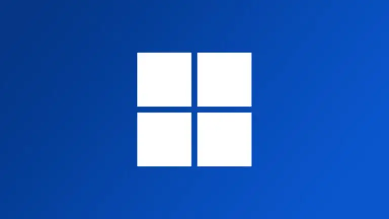 A white, four-pane window symbol is centered on a blue gradient background, evoking a sense of cybersecurity and resilience against potential threats.