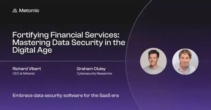 Watch me discuss financial services data security at a webinar.