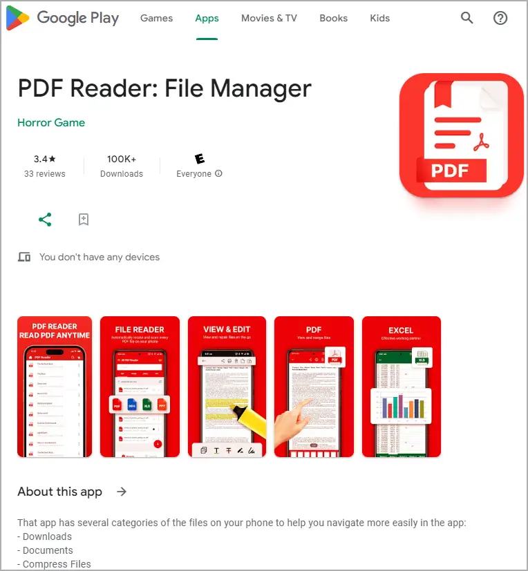 PDF app